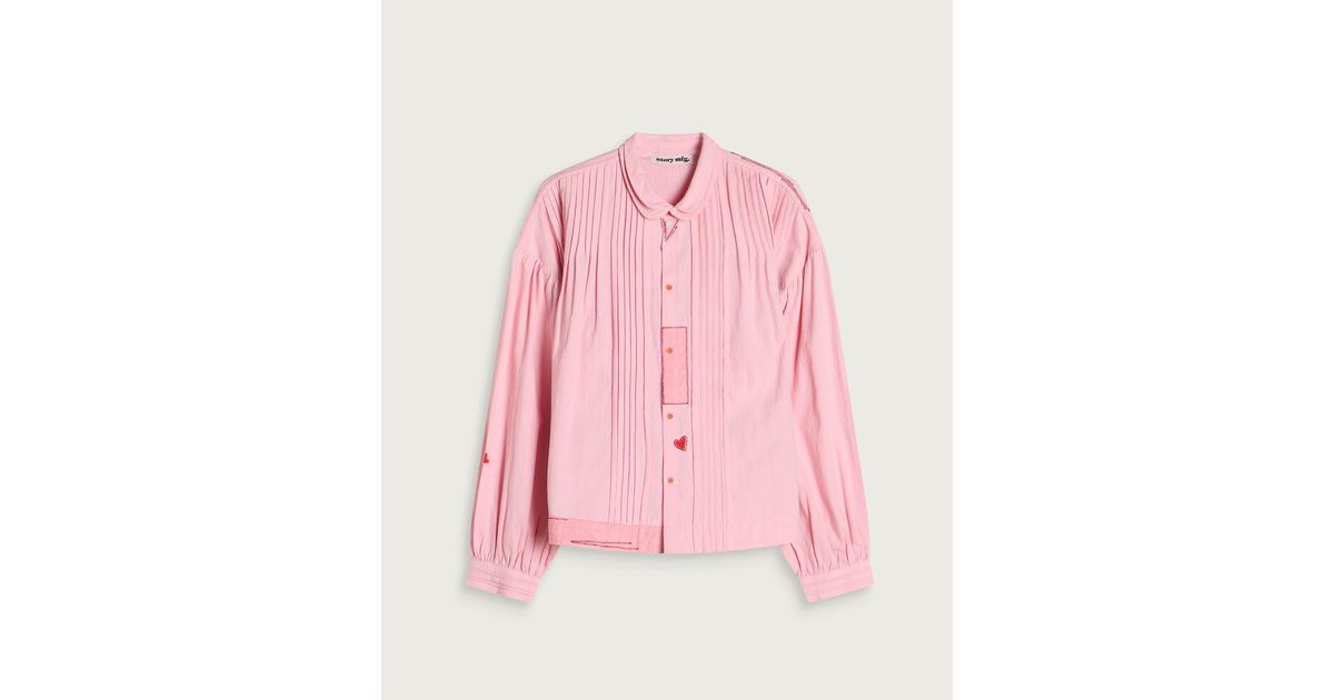 STORY mfg. Still Shirt in Pink | Lyst