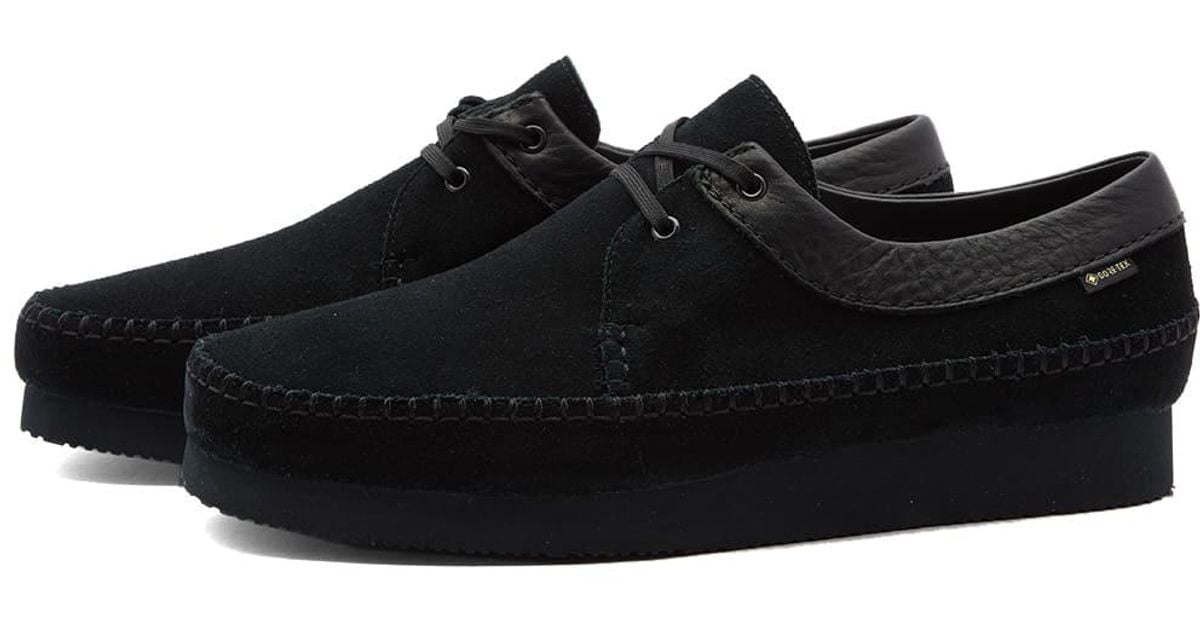 Clarks Weaver Gore-Tex in Black for Men | Lyst Canada