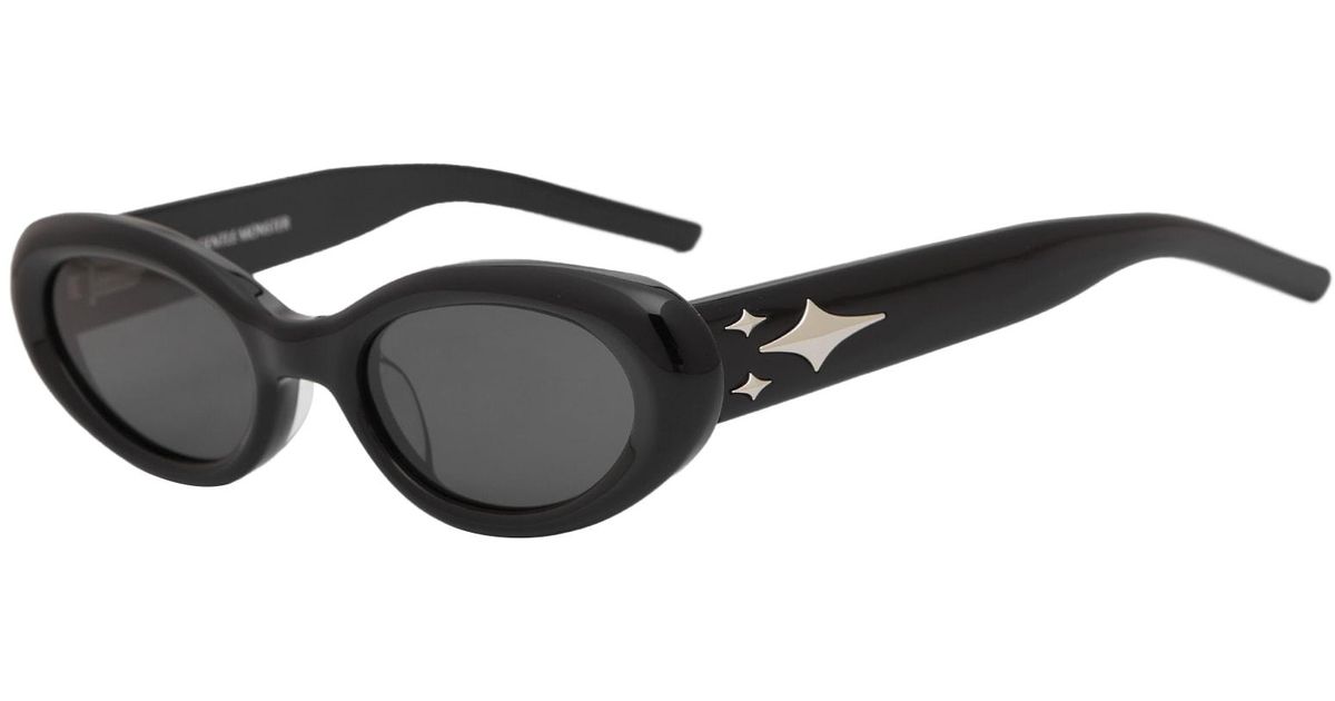 Gentle Monster Cuff Sunglasses in Black | Lyst