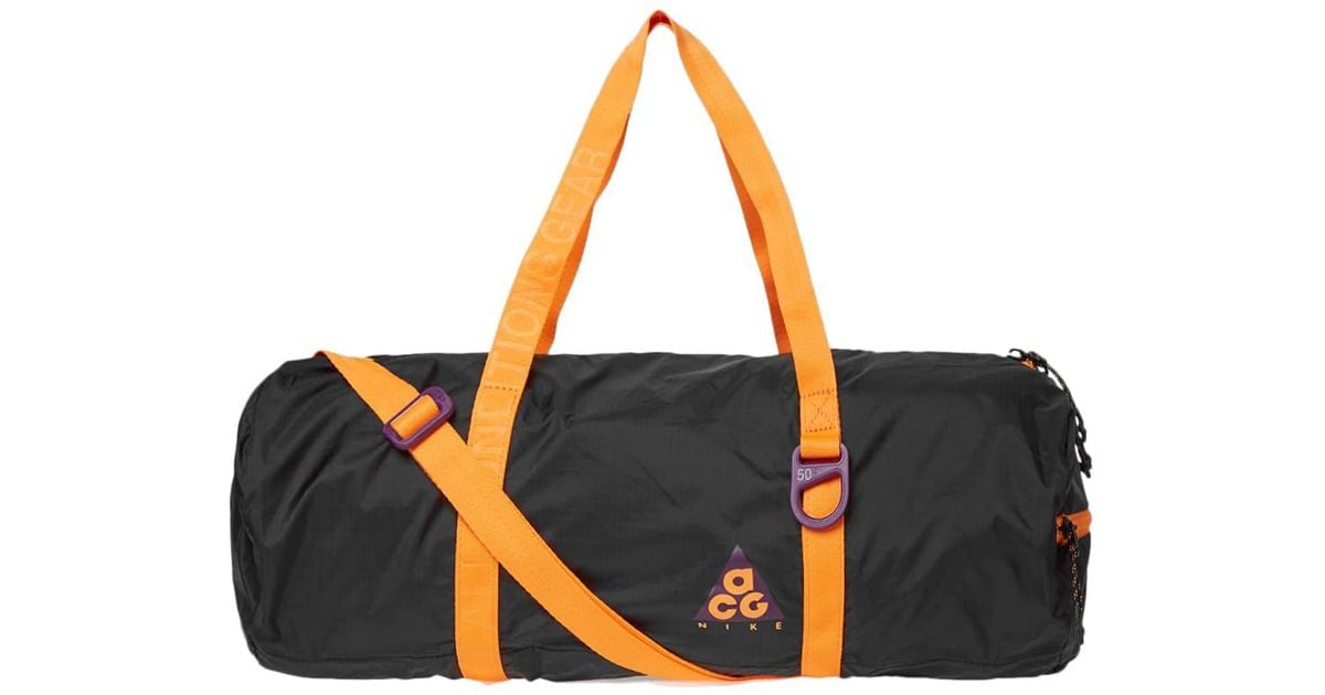 Nike Acg Packable Duffle Bag in Black for Men Lyst Canada