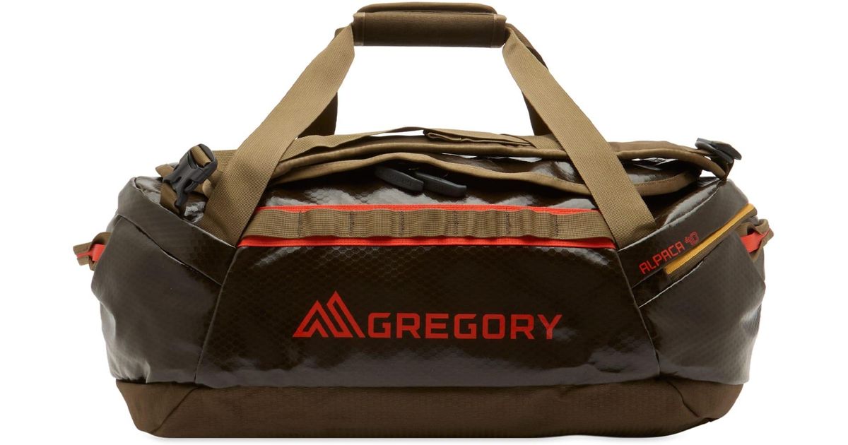 Gregory Alpaca Duffel Bag in Brown | Lyst