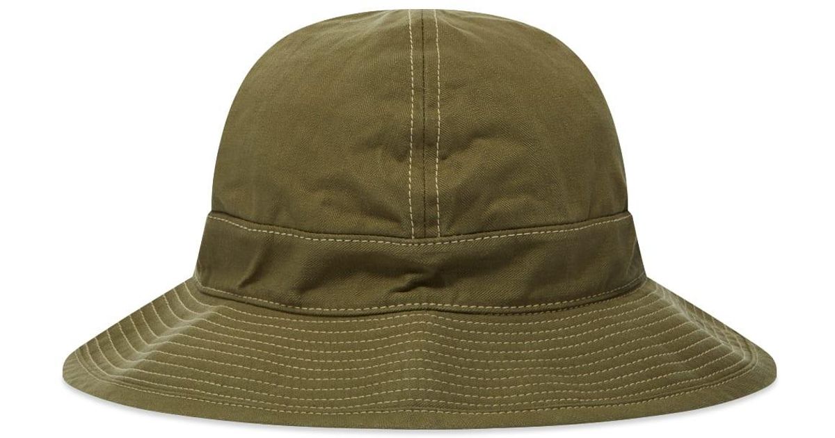 Orslow Cotton Us Navy Hat in Green for Men | Lyst UK