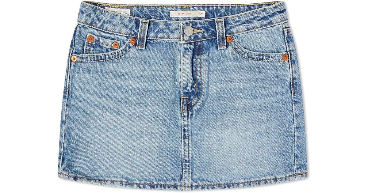 Levi s Levi Xs Skirt in Blue Lyst