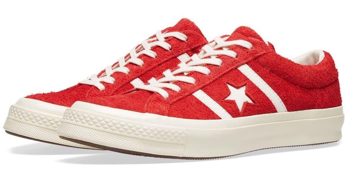 one star converse red