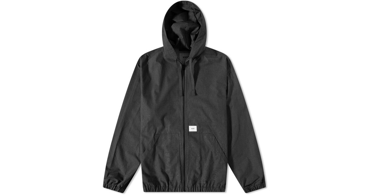WTAPS 01 Hooded Jacket in Black for Men | Lyst
