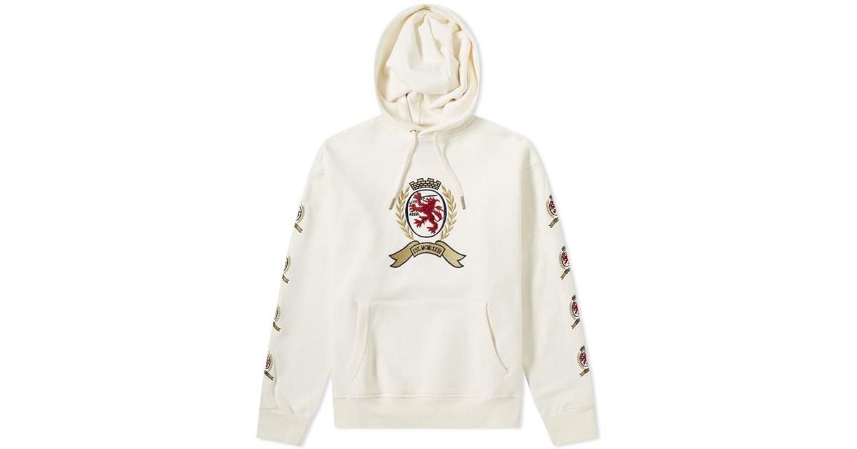 Tommy Hilfiger Cotton 6.0 Crest Hoody M29 in White for Men - Lyst