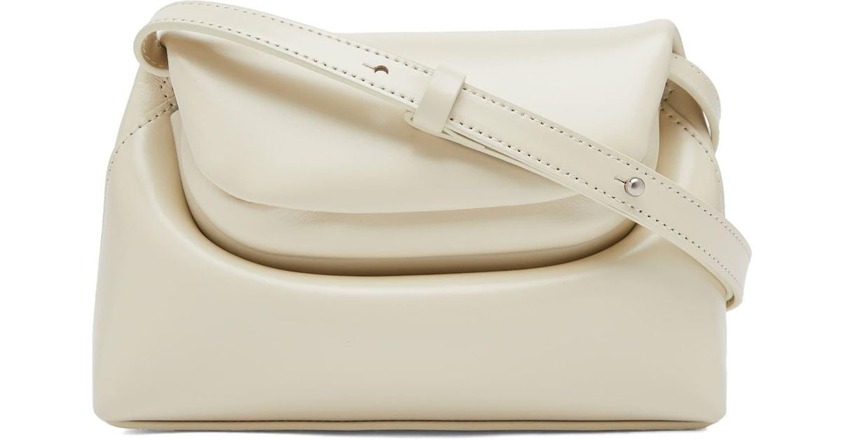＜OSOI＞MINI BROT white beige OSOI Mini Folder Brot Bag in Natural | Lyst Canada