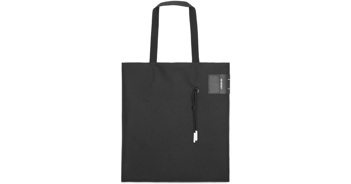 Côte&Ciel Satellite Tote Bag in Black | Lyst