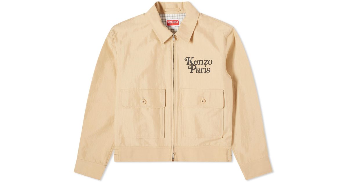 KENZO X Verdy Boxy Jacket in Natural for Men | Lyst