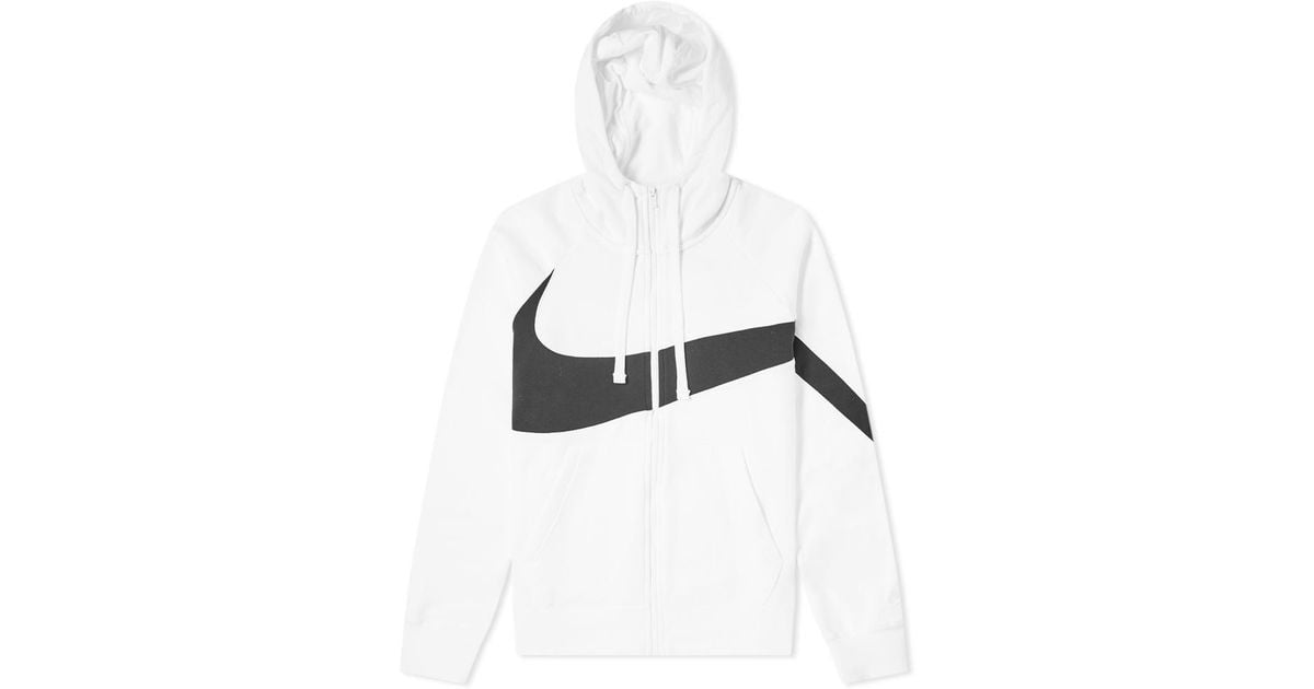 nike big swoosh hoodie