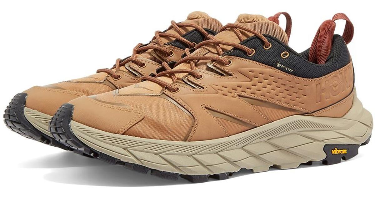 Hoka One One Leather Anacapa Low Gtx Sneakers for Men - Lyst