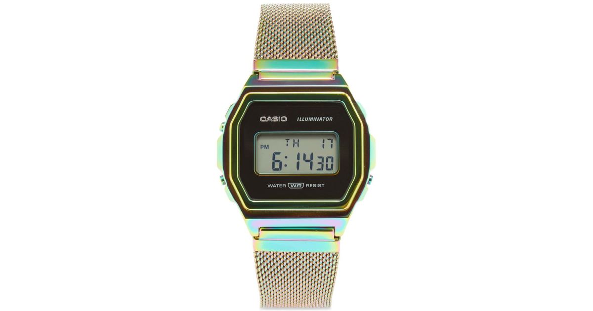 casio rainbow watch