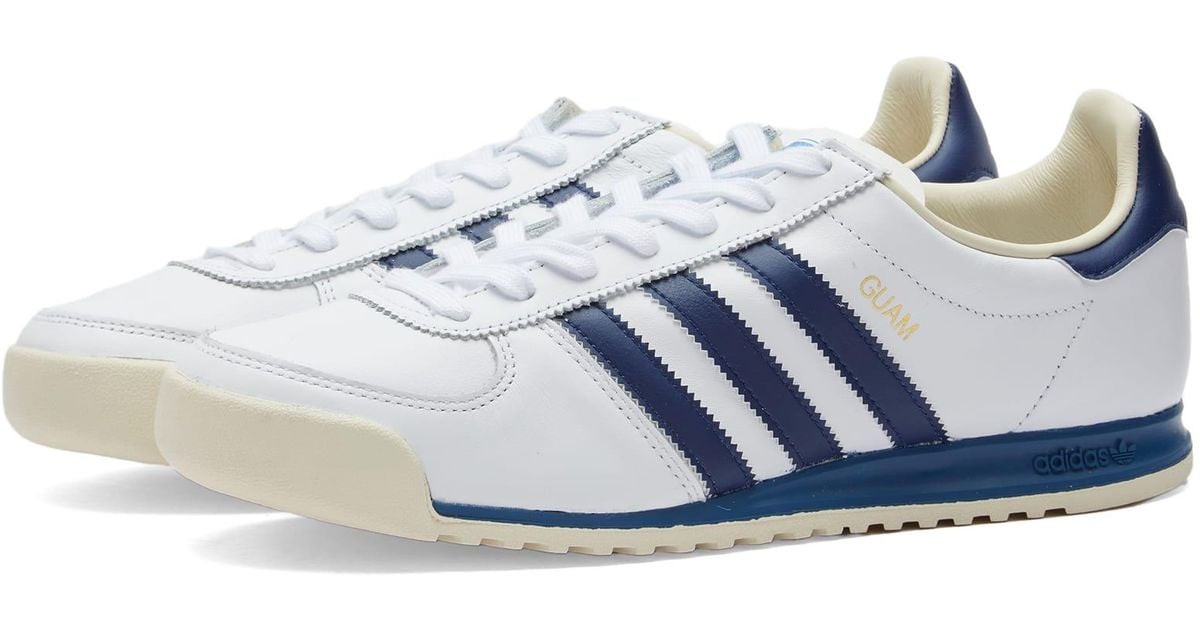 【美品】adidas Originals Guam レザー　白　紺28.5cm sneakers & casual outfit | [ close pre order ] Adidas
