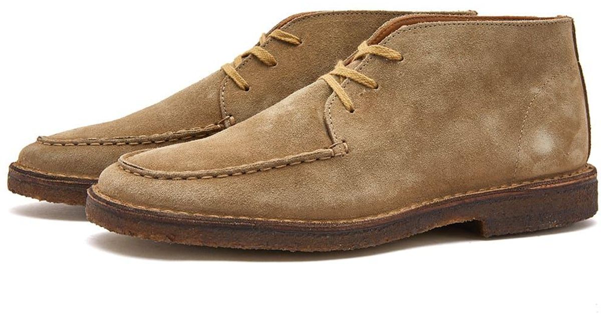Drake's Crosby Moc Toe Boot in Brown for Men Lyst