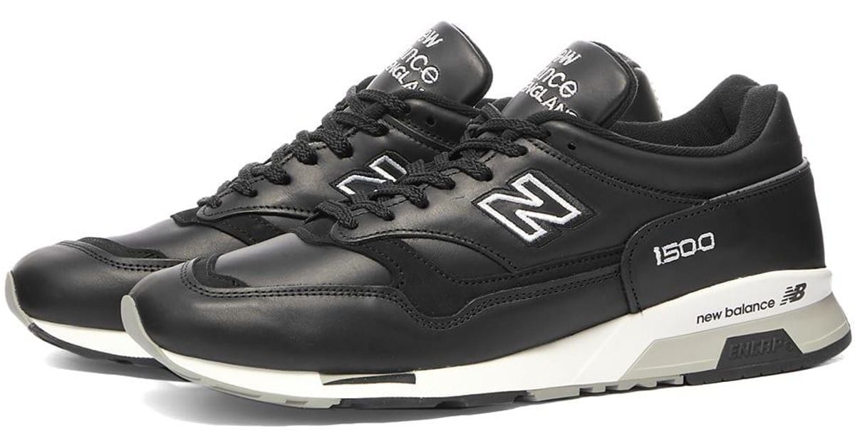New Balance Leather M1500bk in Black for Men Lyst UK