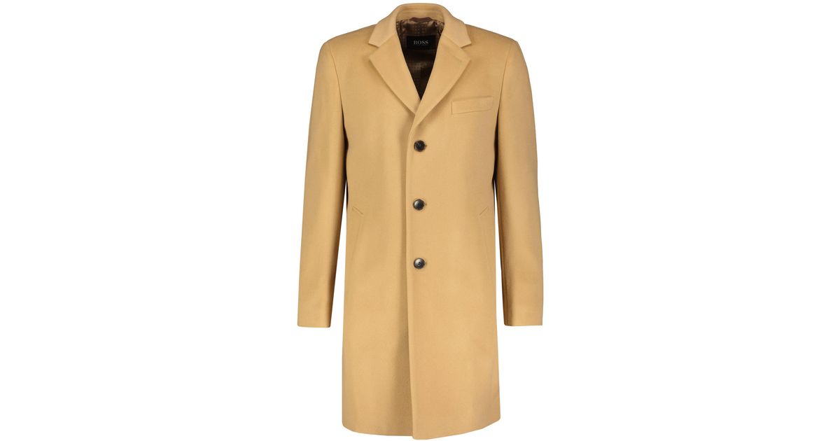 boss mantel herren