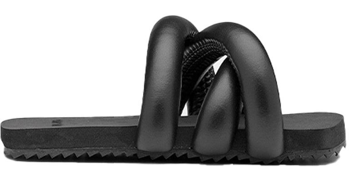 Yume Yume Tyre Slide Black Sandals | Lyst UK