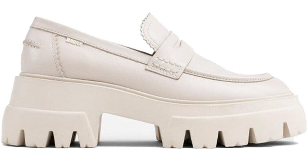 Bronx O Tizz Off-white Chunky Loafers | Lyst UK