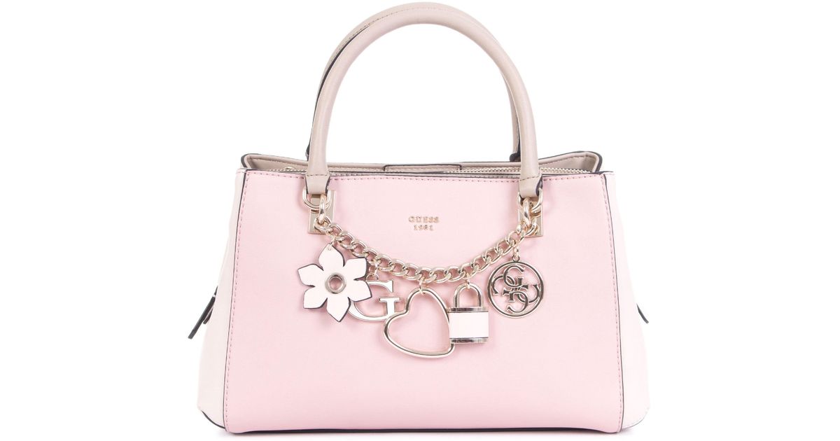 guess charm bag
