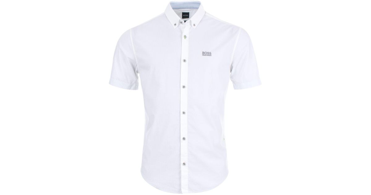 boss biadia short sleeve shirt