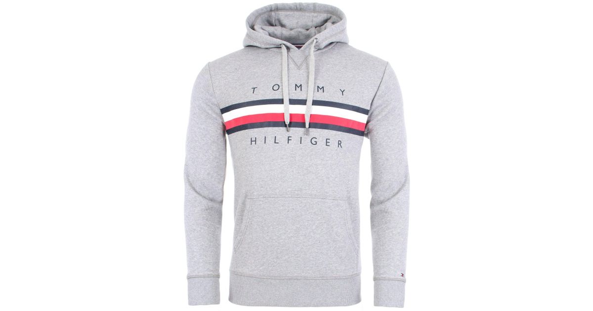 tommy hilfiger signature tape logo sweatshirt