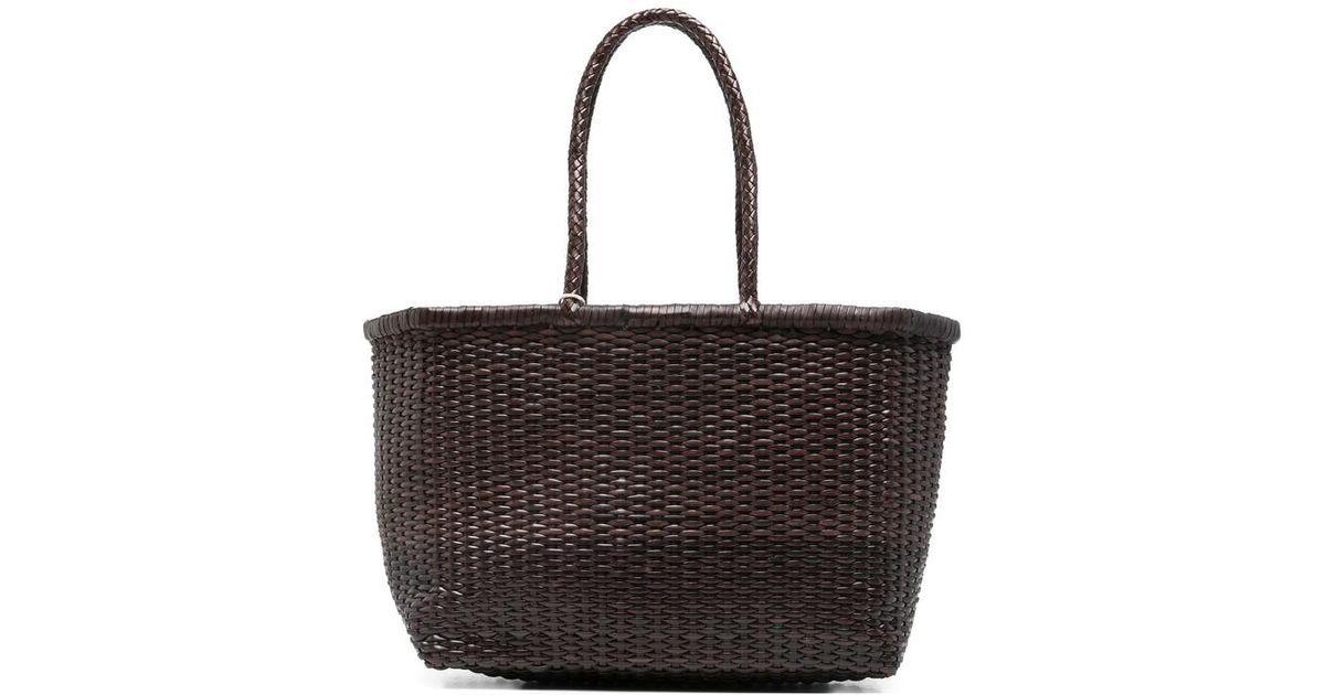 Dragon Diffusion Big B Weave Woven Tote Bag in Black | Lyst