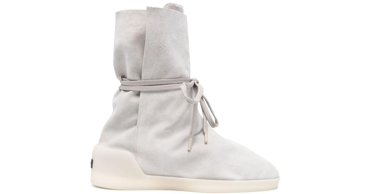 Fear Of God Nova Moc Boots in White for Men | Lyst