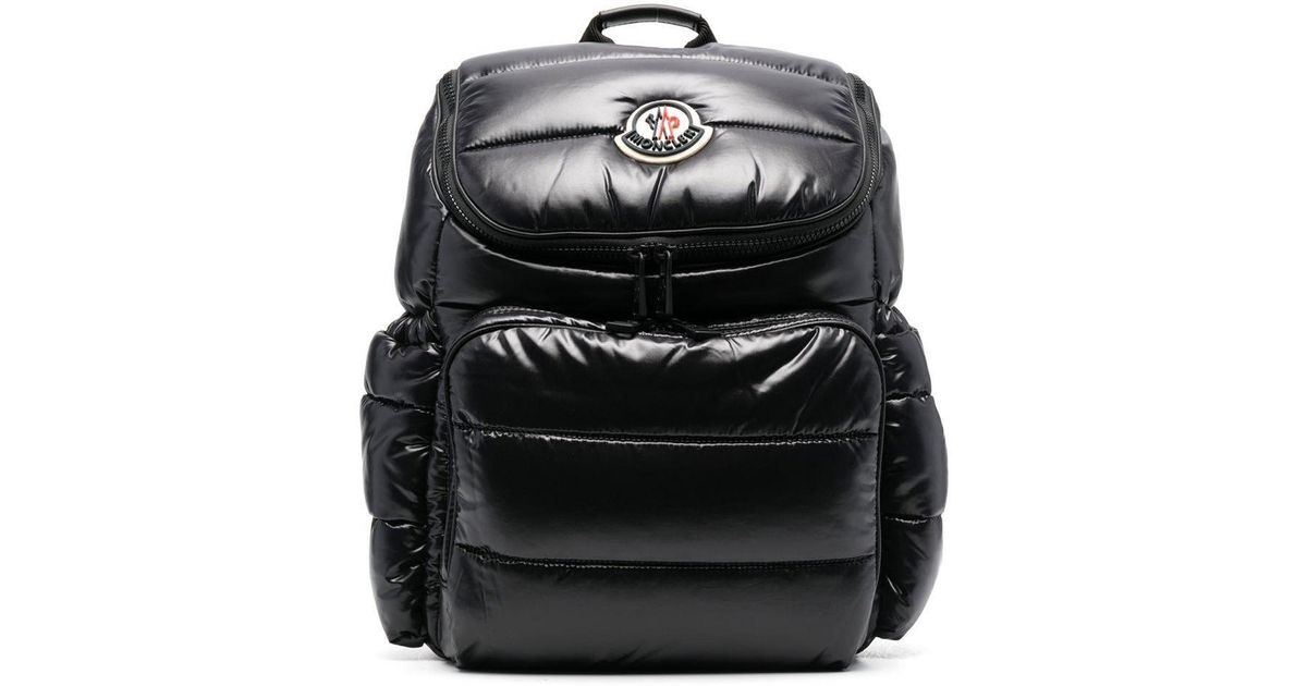 Moncler Padded Highshine Baby Changing Bag in Black Lyst