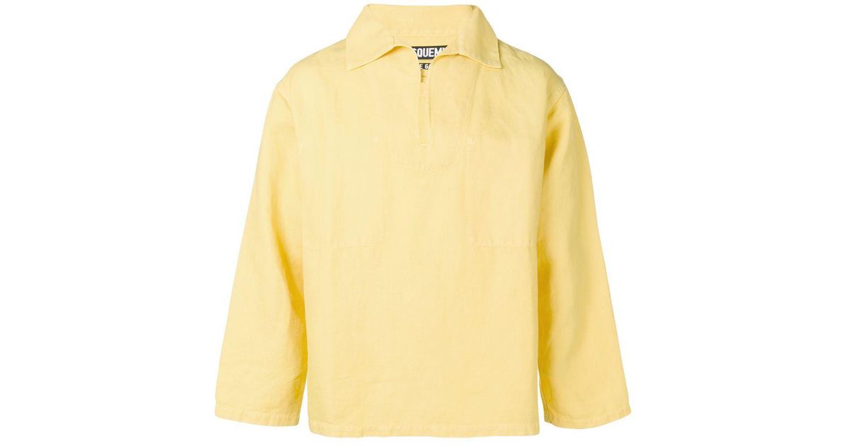 yellow tunic shirt