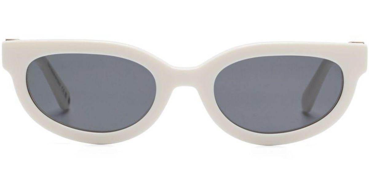 OffWhite c/o Virgil Abloh Off Eyewear Sparks Sunglasses in Grey Lyst UK