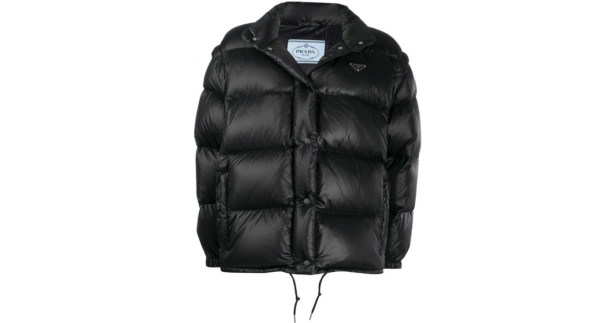 Prada Detachable-sleeve Puffer Jacket 
