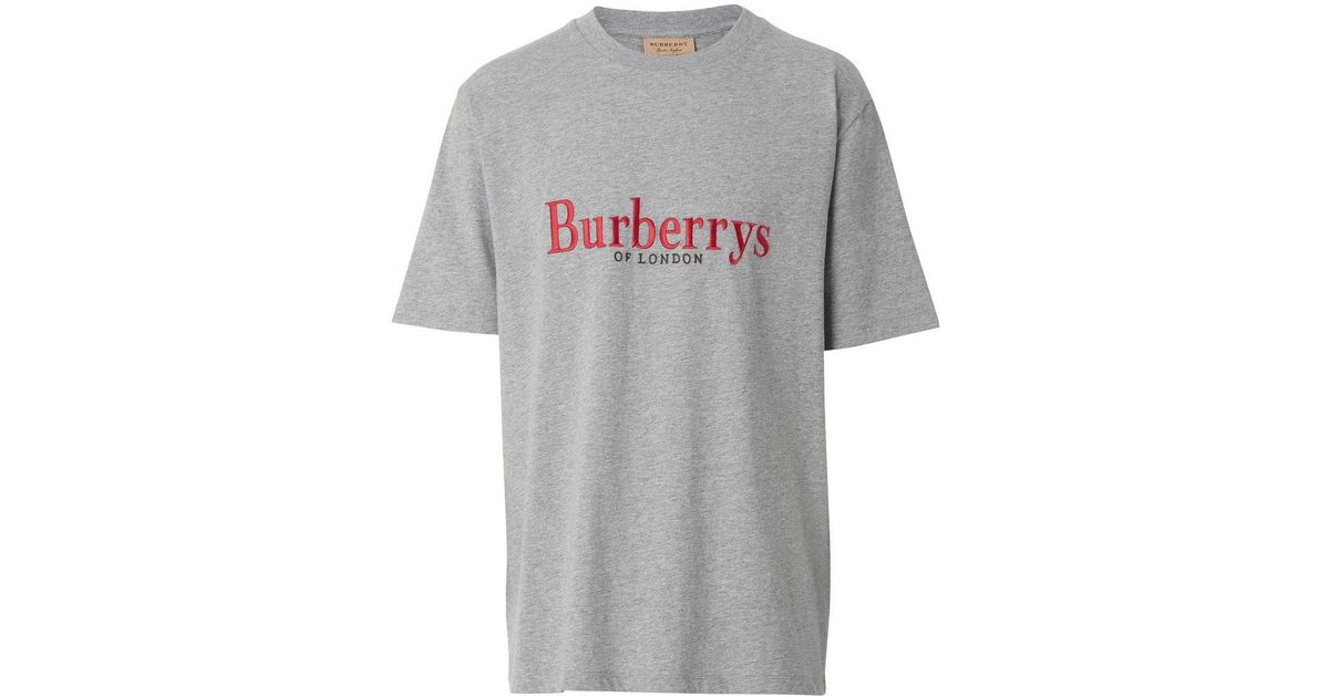 burberry archive logo tee