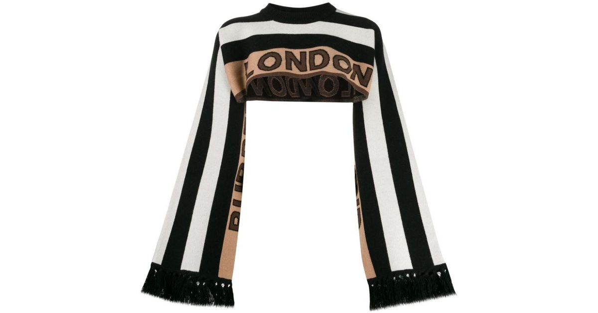 burberry football scarf