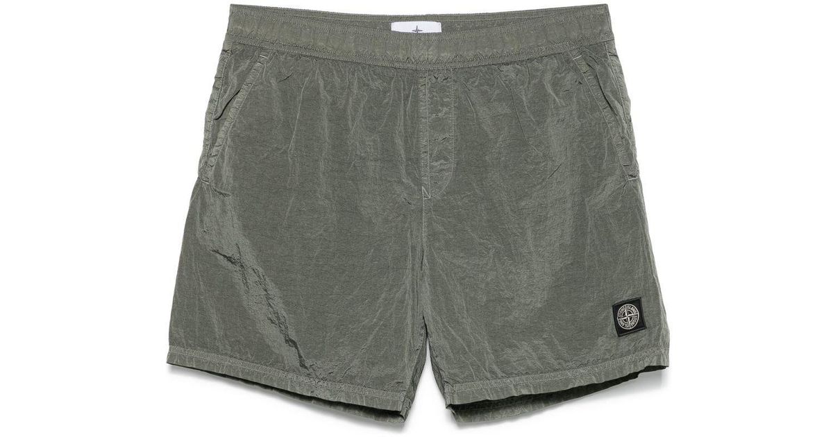 Stone island swim shorts mens sale