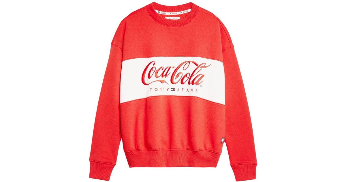 tommy hilfiger coca cola sweater