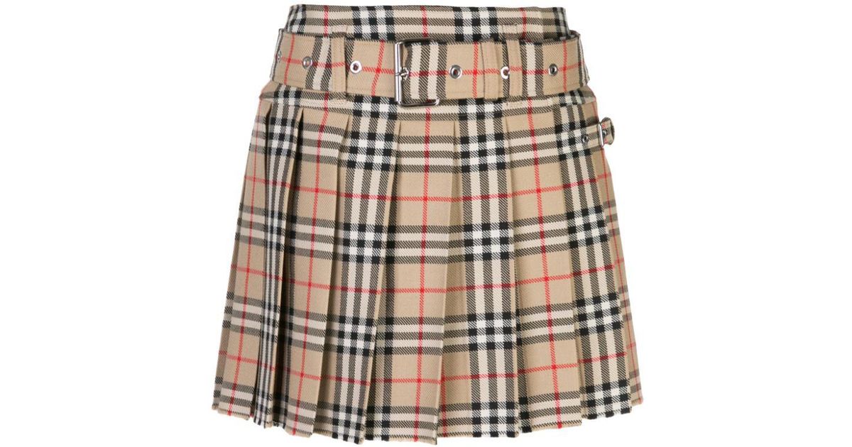 burberry kilt