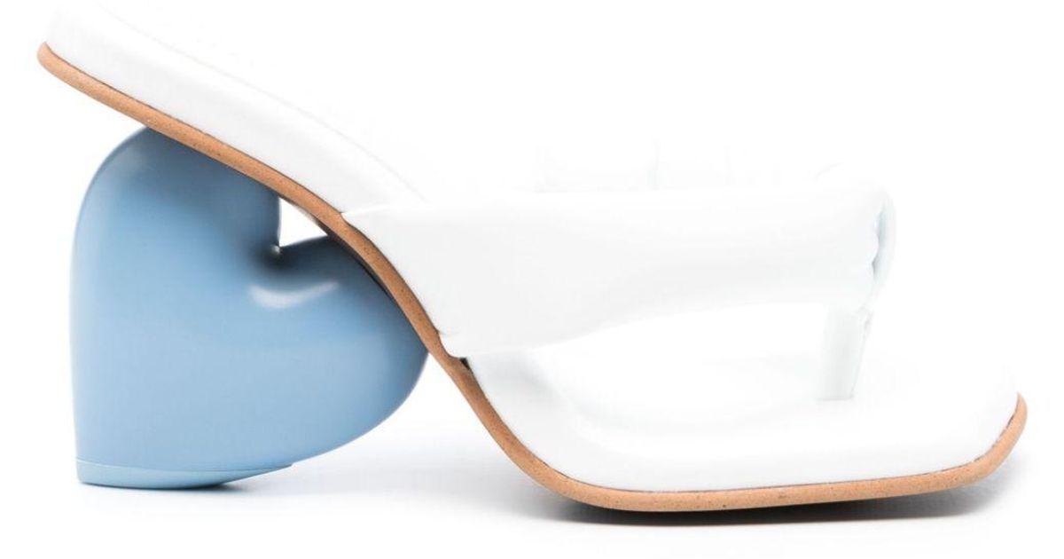 YUME YUME Love 110mm mules - Blue