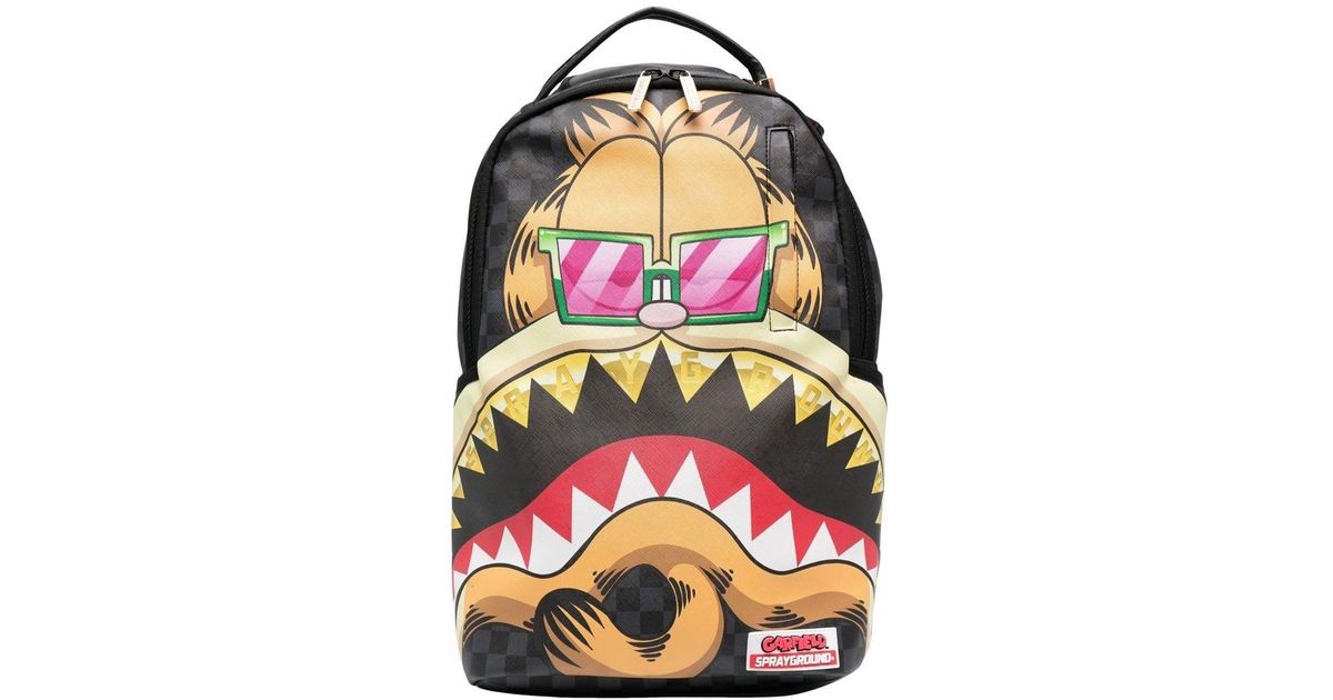 Sprayground Garfield Print Backpack in Black (Grey) for Men Lyst UK