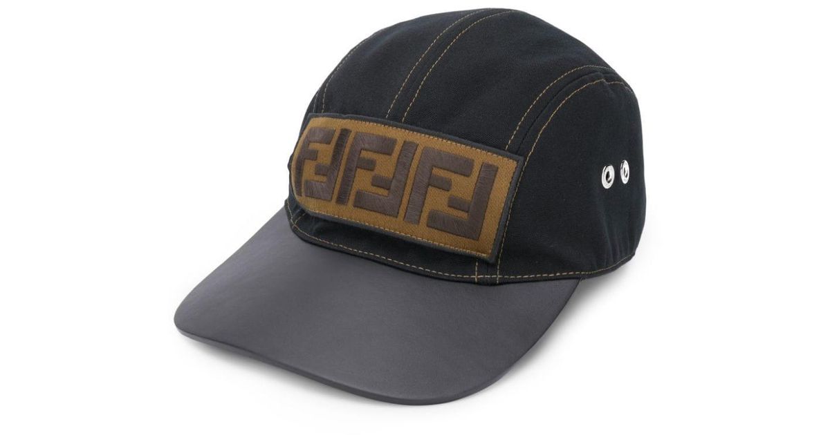 fendi logo hat