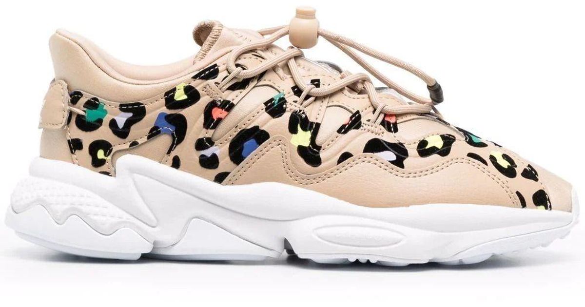 leopard print ozweego