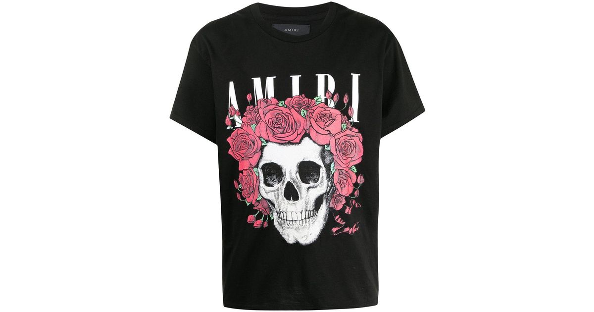 Amiri Grateful Dead Skull-print Cotton 