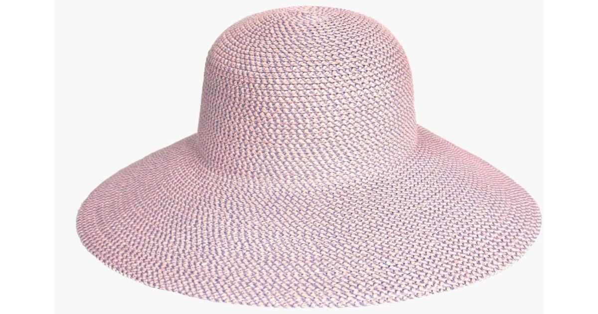 Eric Javits Pink Woven Hat Squishee Straw Hat Hampton | Skimmer Hat | Eric Javits main image 4
