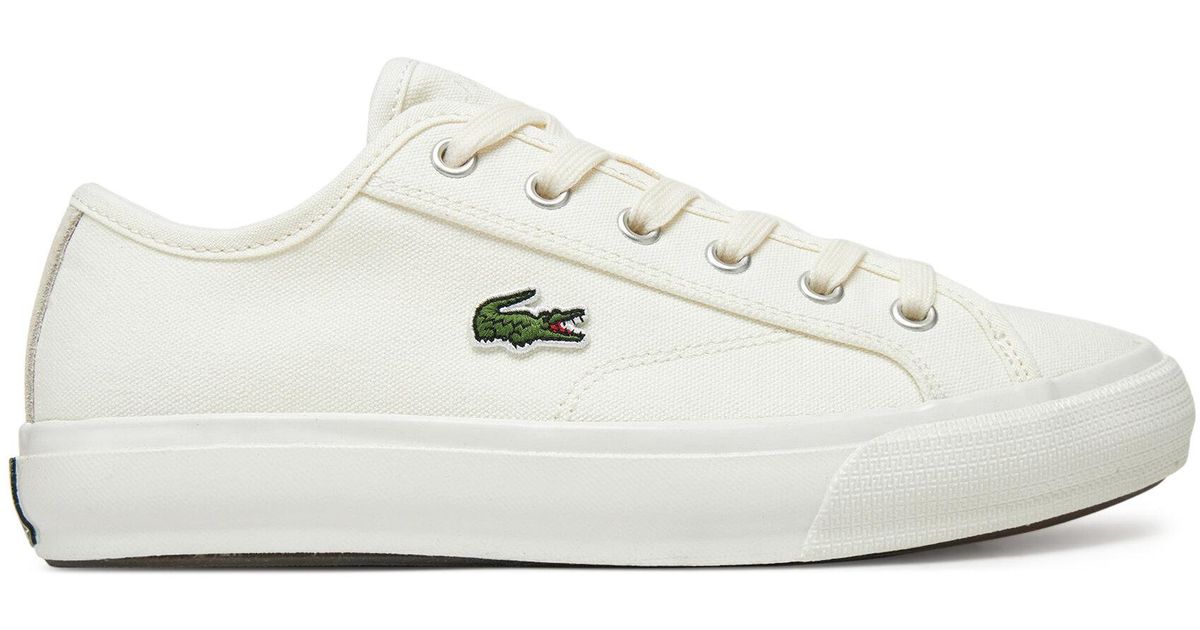 Backourt 747cfa0006 Lacoste Schuhe Damen Stoff Lacoste Sneakers