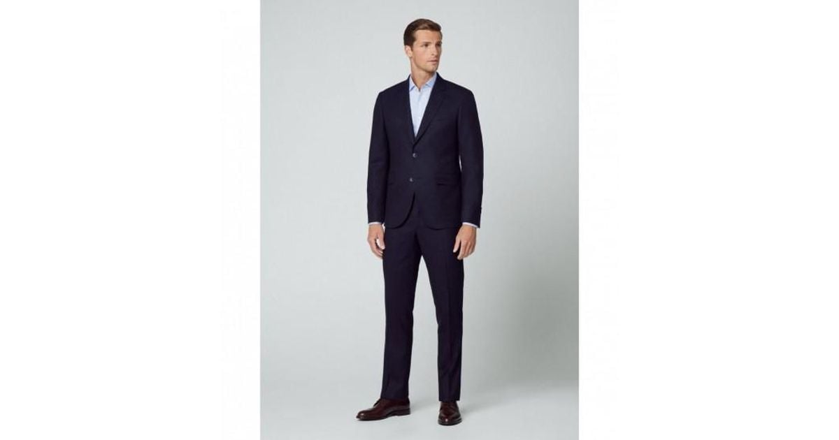 Sac De Transport Costume Hackett London – Bleu Marine, Pliable – Occasion Très Bon État