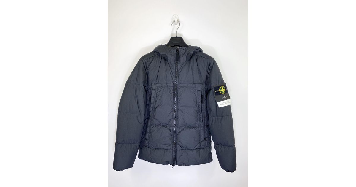 Stone Island Synthetic 40723 Garment Dyed Crinkle Rep Nylon Real Down  Jacket in Grey (Blue) for Men - Lyst