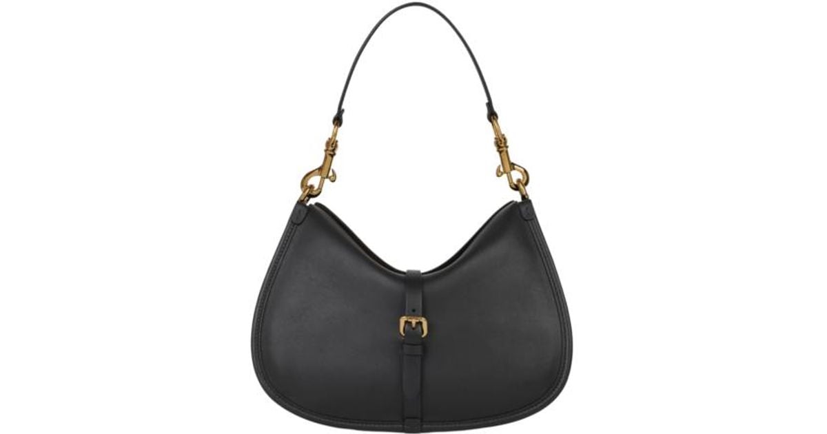 ショルダーバッグ・ポシェット ETRO MEDIUM SAILING BAG Etro Medium Leather Pony Bag in Black | Lyst