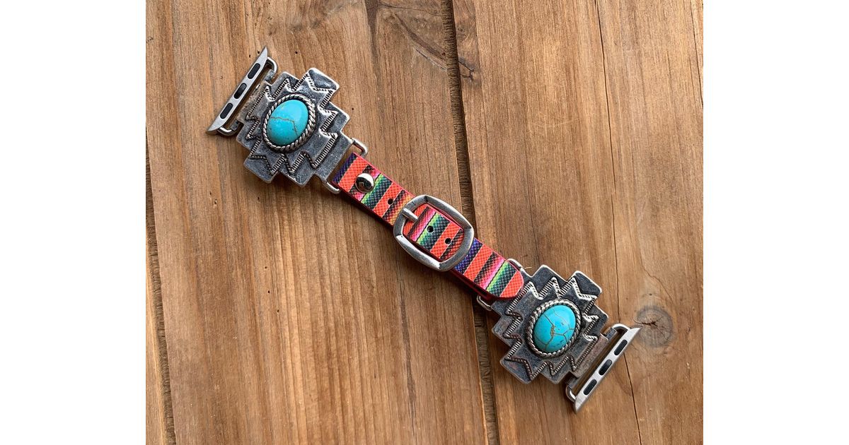 turquoise stone apple watch band