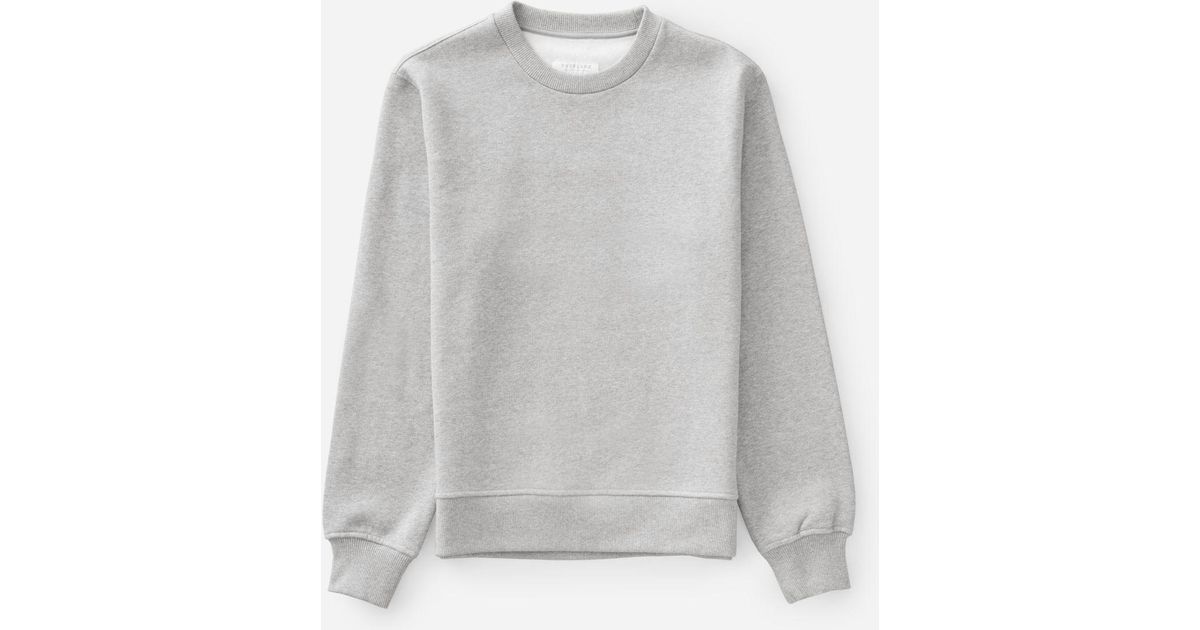 everlane 365 fleece crew