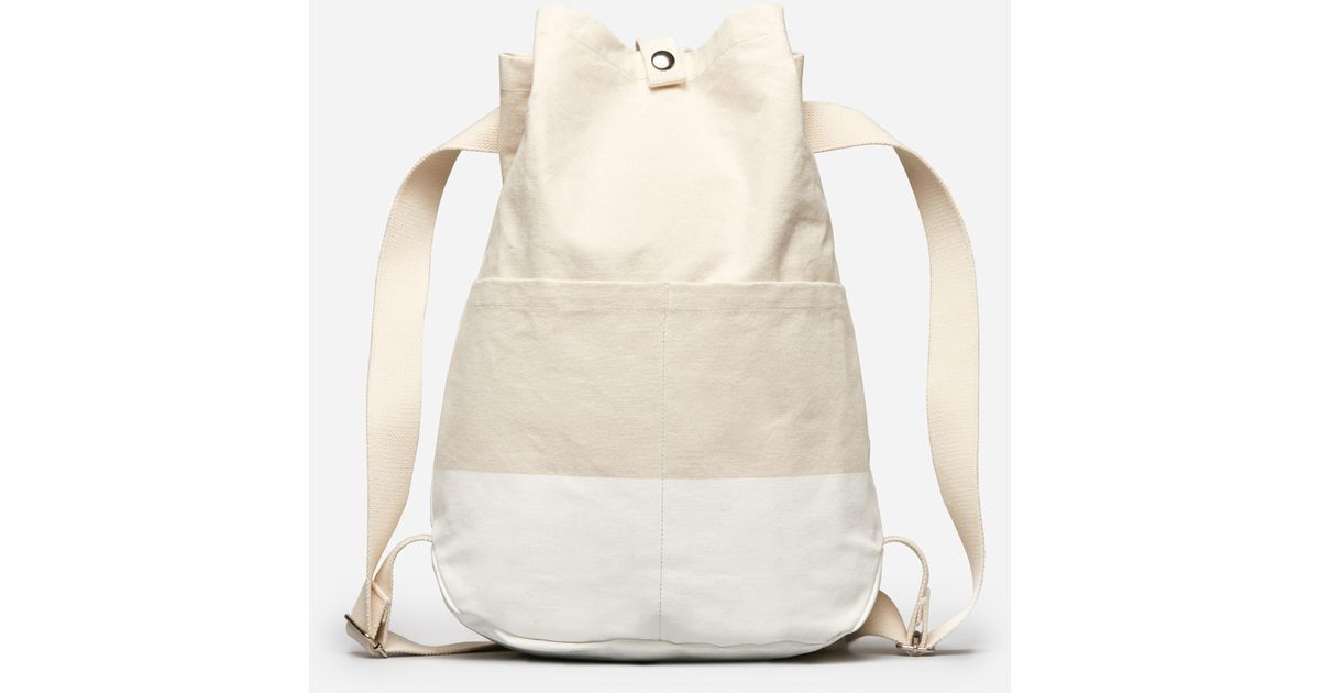 canvas beach backpack