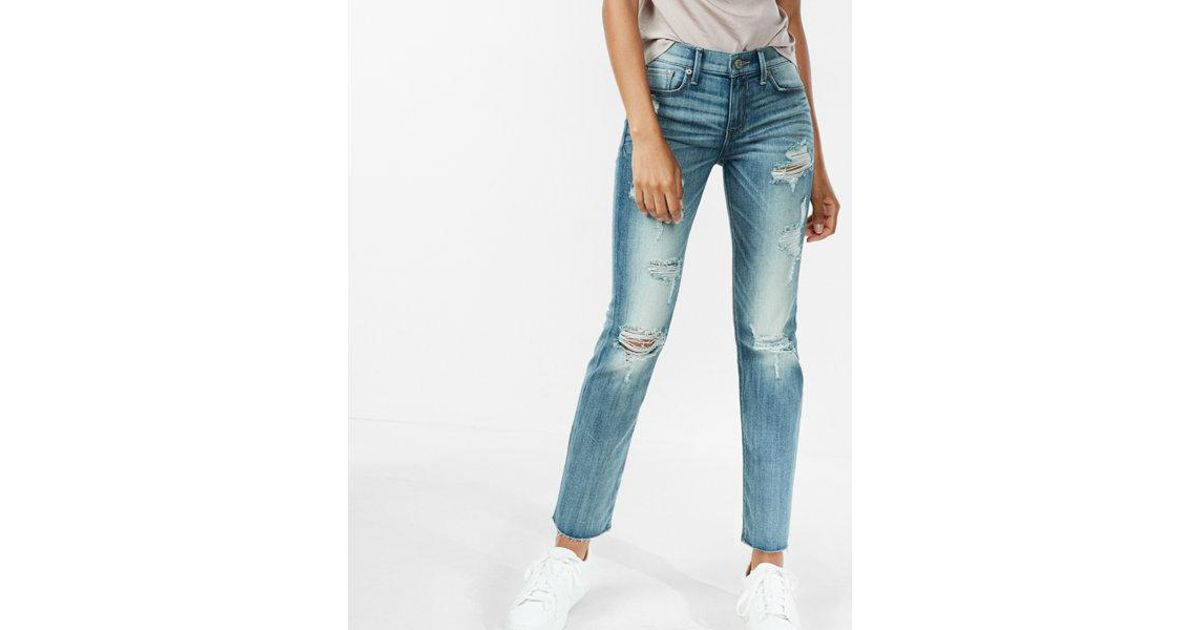 express straight leg jeans
